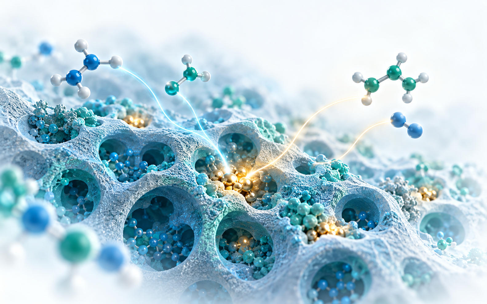 Catalysis research visual