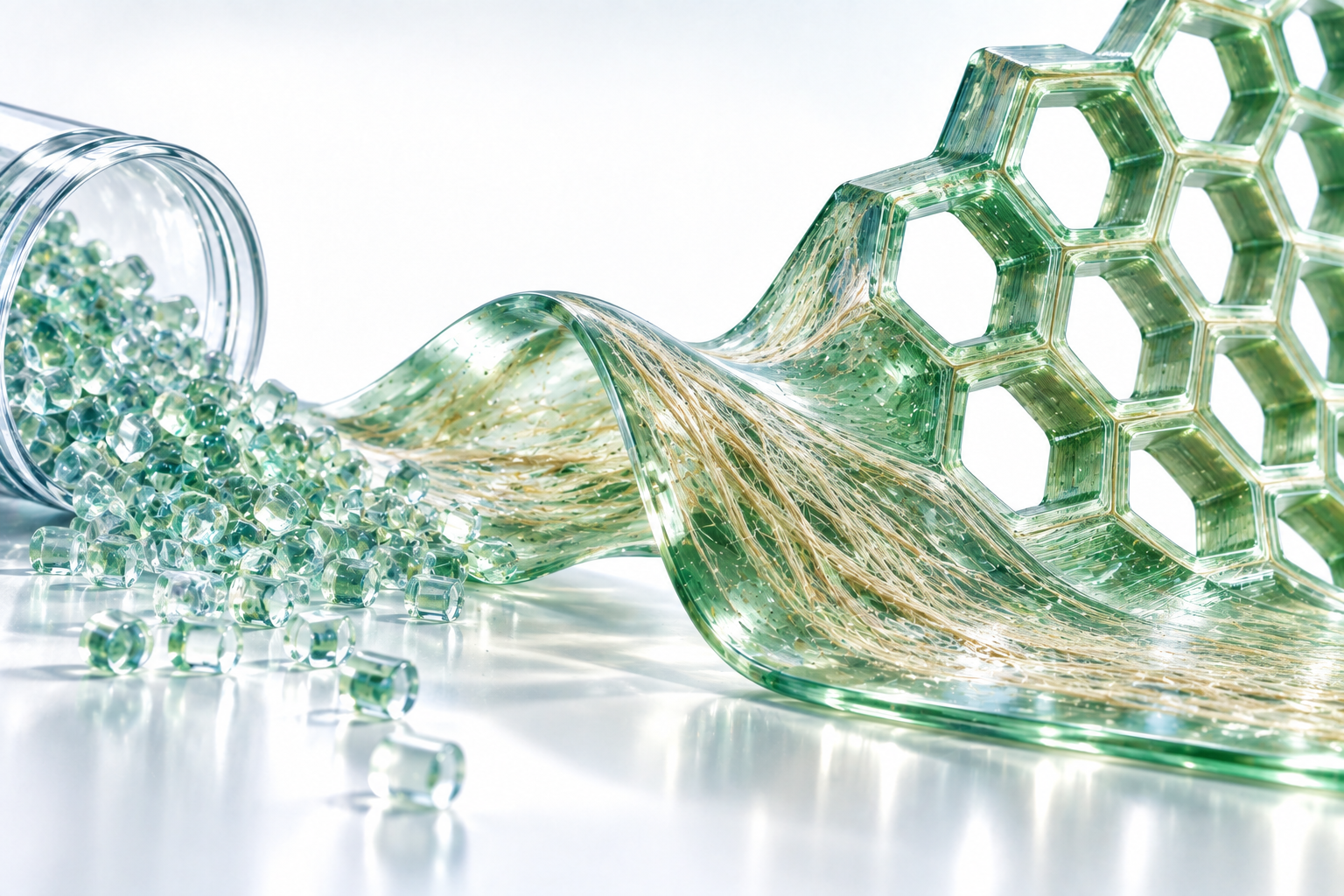 Polymer and Green Materials research visual
